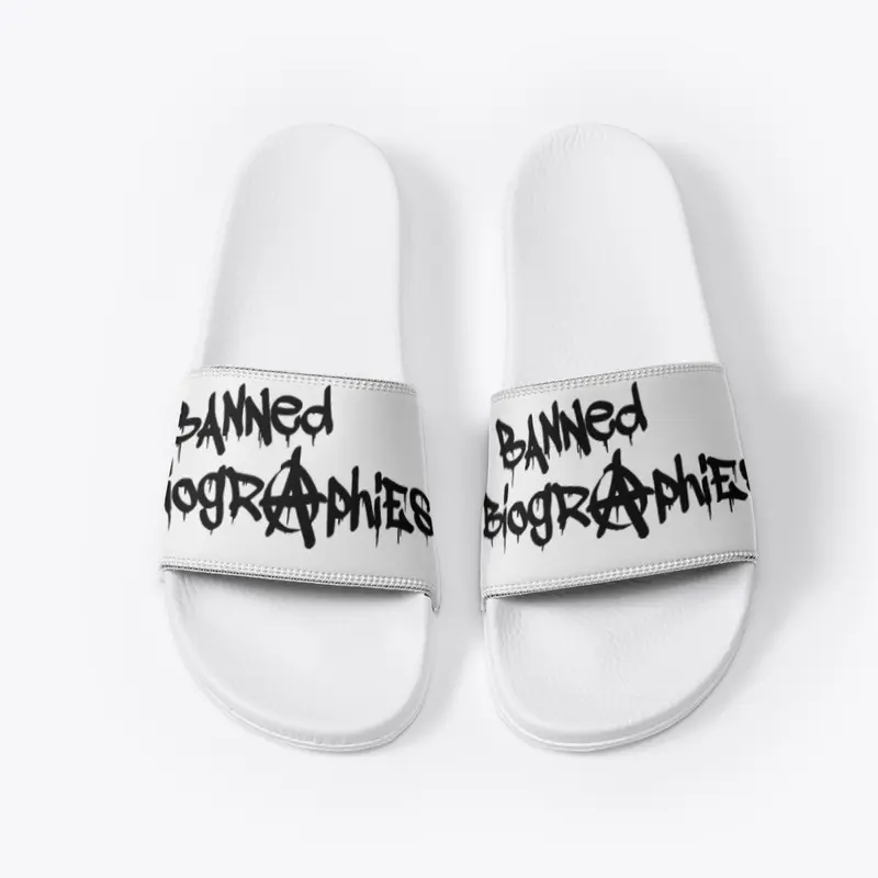 Banned Biographies Sliders - White