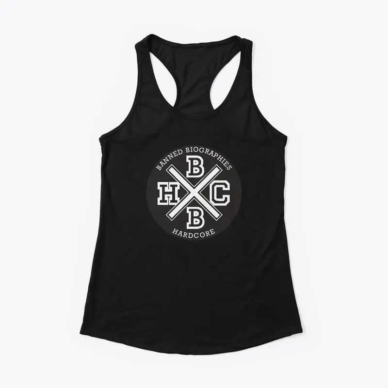 Banned Biographies Hardcore Women's Tank